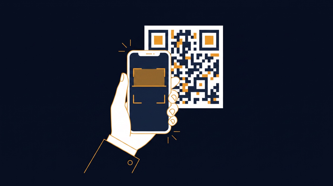 Illustration: scanning an eSIM QR code with your phone